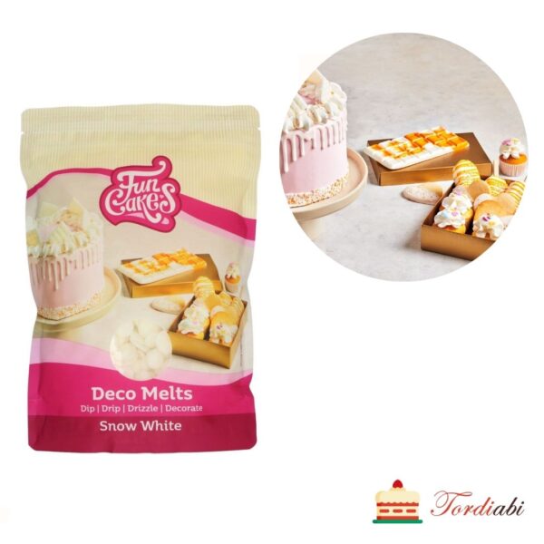 Tordiabi lumivalge sulatusglasuur funcakes