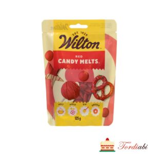 Tordiabi punased sulatusglasuuri nööbid wilton 125 g