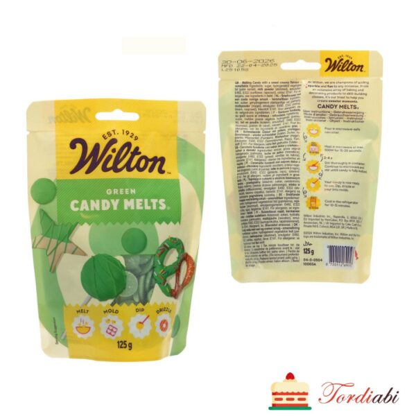 Tordiabi rohelised sokolaadiglasuuri nööbid wilton