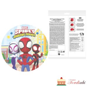 Tordiabi vahvlipilt tordile spidey ämblikmees