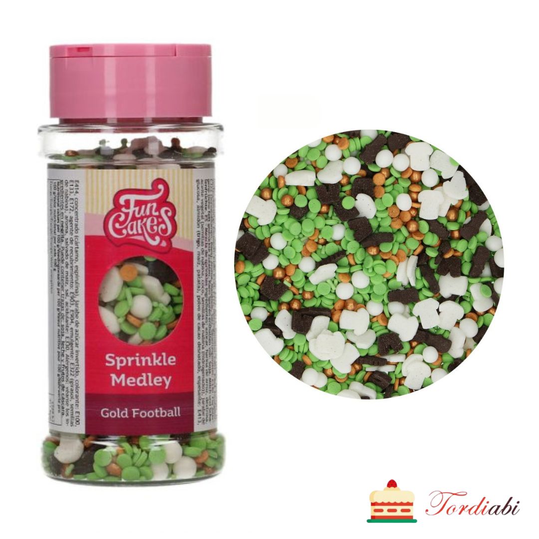 Tordiabi jalgpalli puiste gold football Funcakes