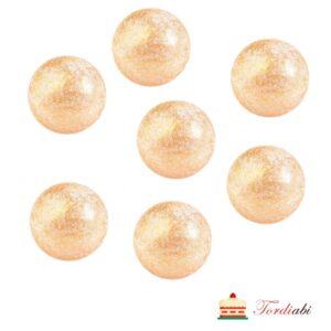 Tordiabi kuldsed sokolaadipallod pearl