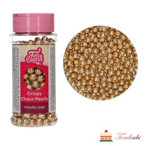 Tordiabi kuldsed sokolaadipärlid metallic gold funcakes