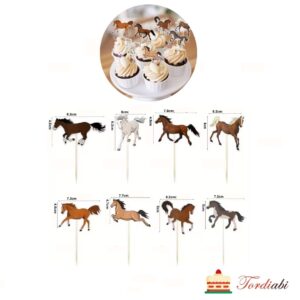 Tordiabi hobuse topperid 8 tk