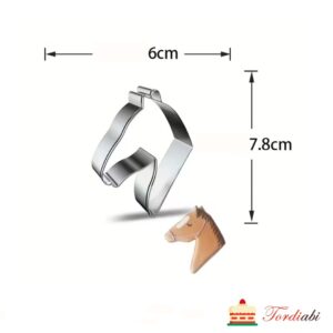 Tordiabi metallvorm hobuse pea