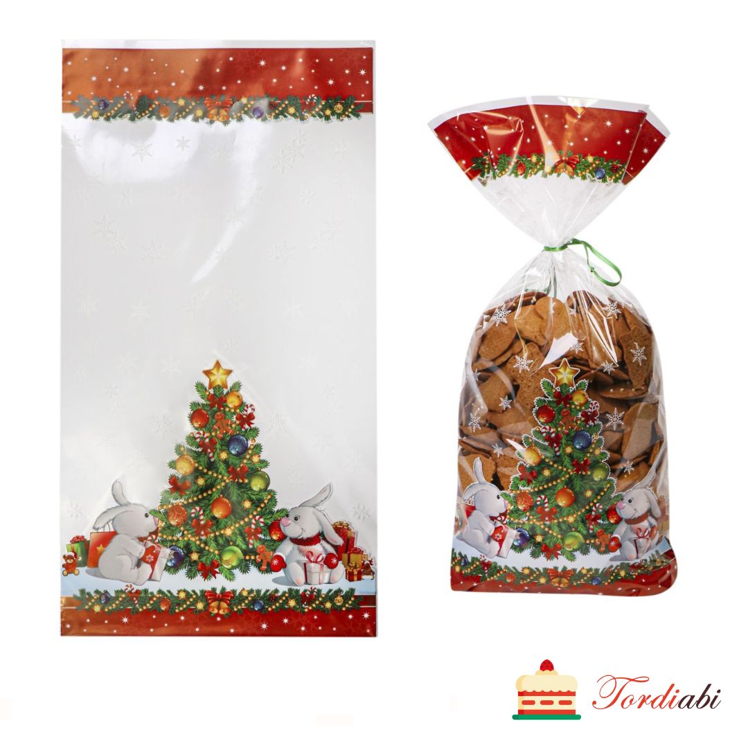 tordiabi jõulu kinkekott jänestega