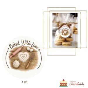 Tordiabi kleebised Baked With Love