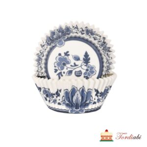 Tordiabi lillemustriga muffini küpsetusvormid