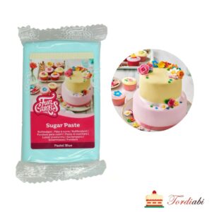 Tordiabi helesinine suhkrumass pastel blue funcakes