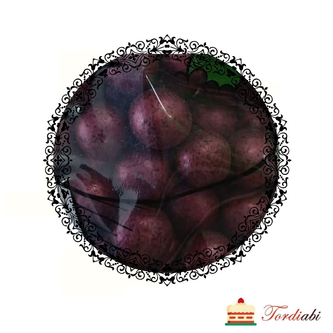 Tordiabi bordoopunased sokolaadipallid 10 tk