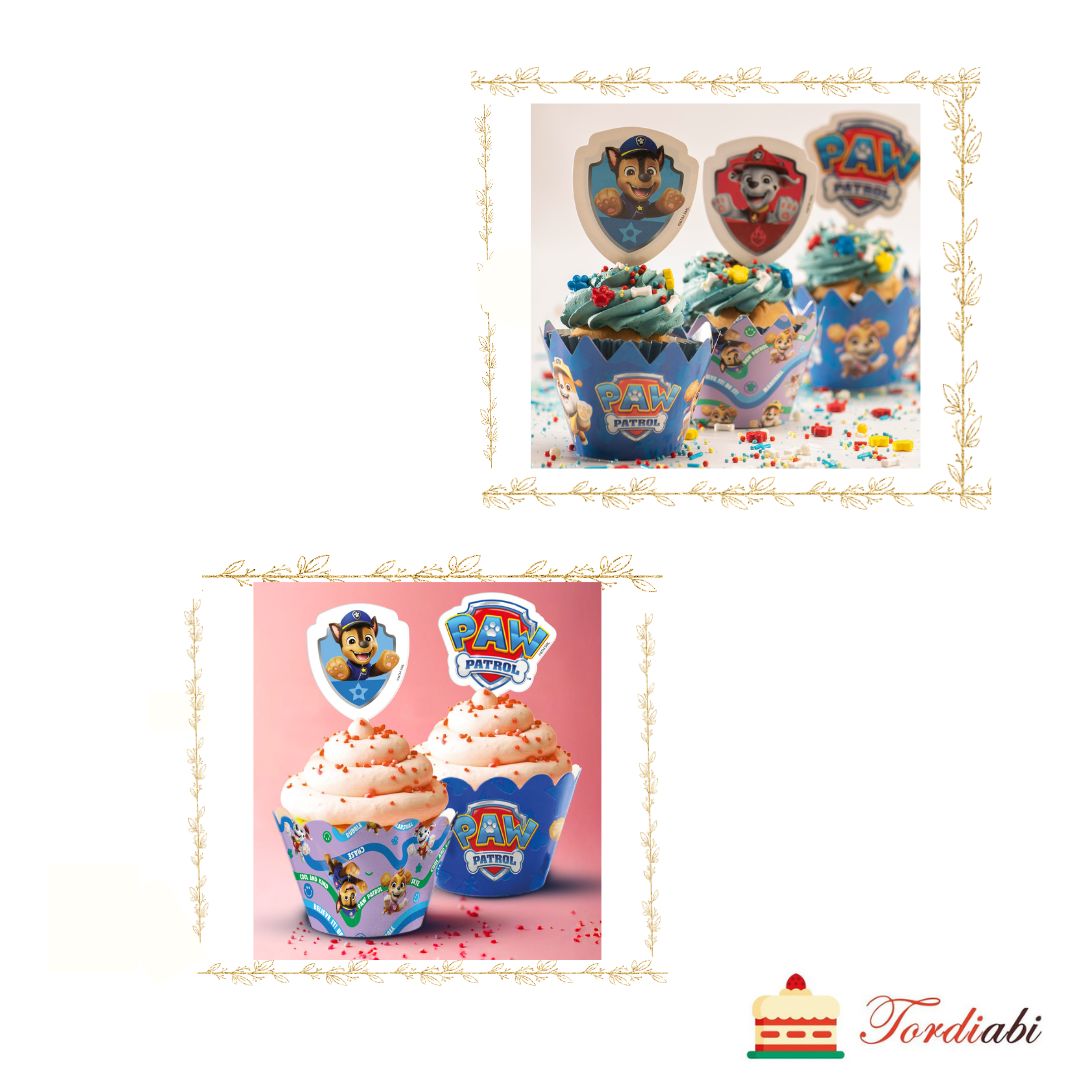 Tordiabi käpapatrulli muffinid