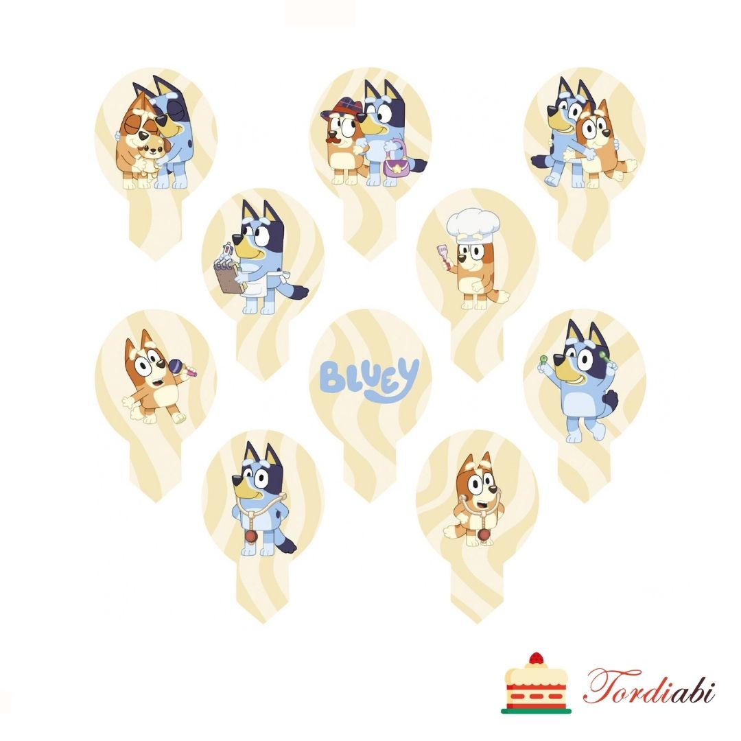 Tordiabi BLUEY söödavad sabaga logod